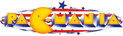 Pac-Mania logo for Commodore 64