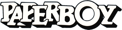 Paperboy logo for Commodore 64