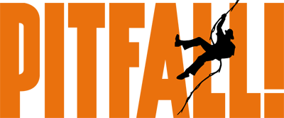 Pitfall logo for Commodore 64