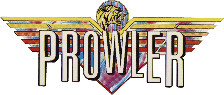 Prowler logo for Commodore 64
