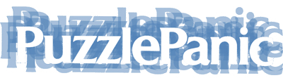 Puzzle Panic logo for Commodore 64