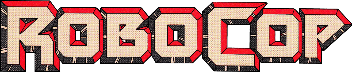 Robocop logo for Commodore 64