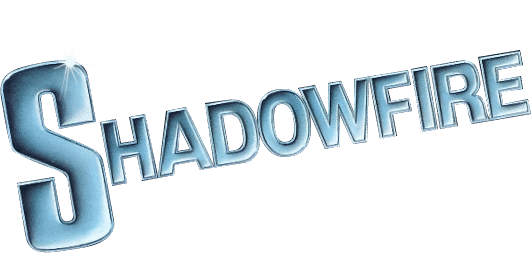 Shadowfire logo for Commodore 64