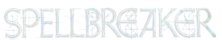Spellbreaker logo for Commodore 64