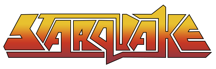 Starquake logo for Commodore 64