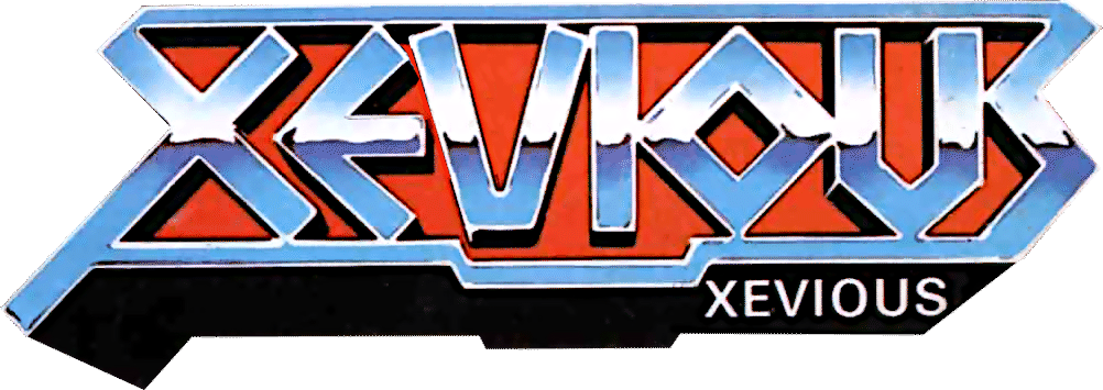 Xevious logo for Commodore 64