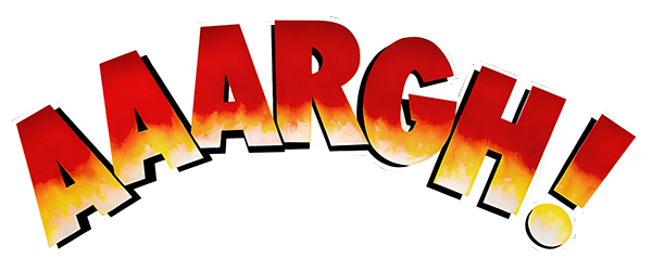 Aaargh! logo for Commodore 64
