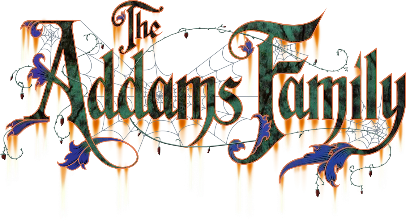 Addams Family logo for Commodore 64