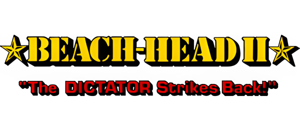 Beach-Head II the Dictator Strikes Back back cover for Commodore 64