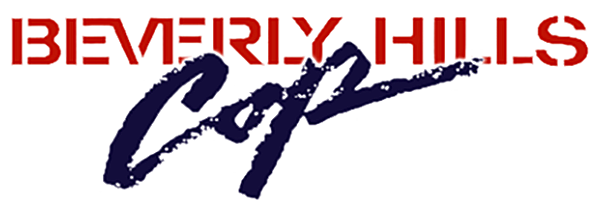 Beverly Hills Cop logo for Commodore 64