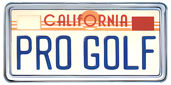California Pro Golf logo for Commodore 64