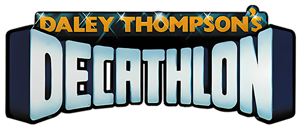 Daley Thompson's Decathlon logo for Commodore 64