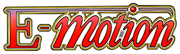 E-Motion logo for Commodore 64
