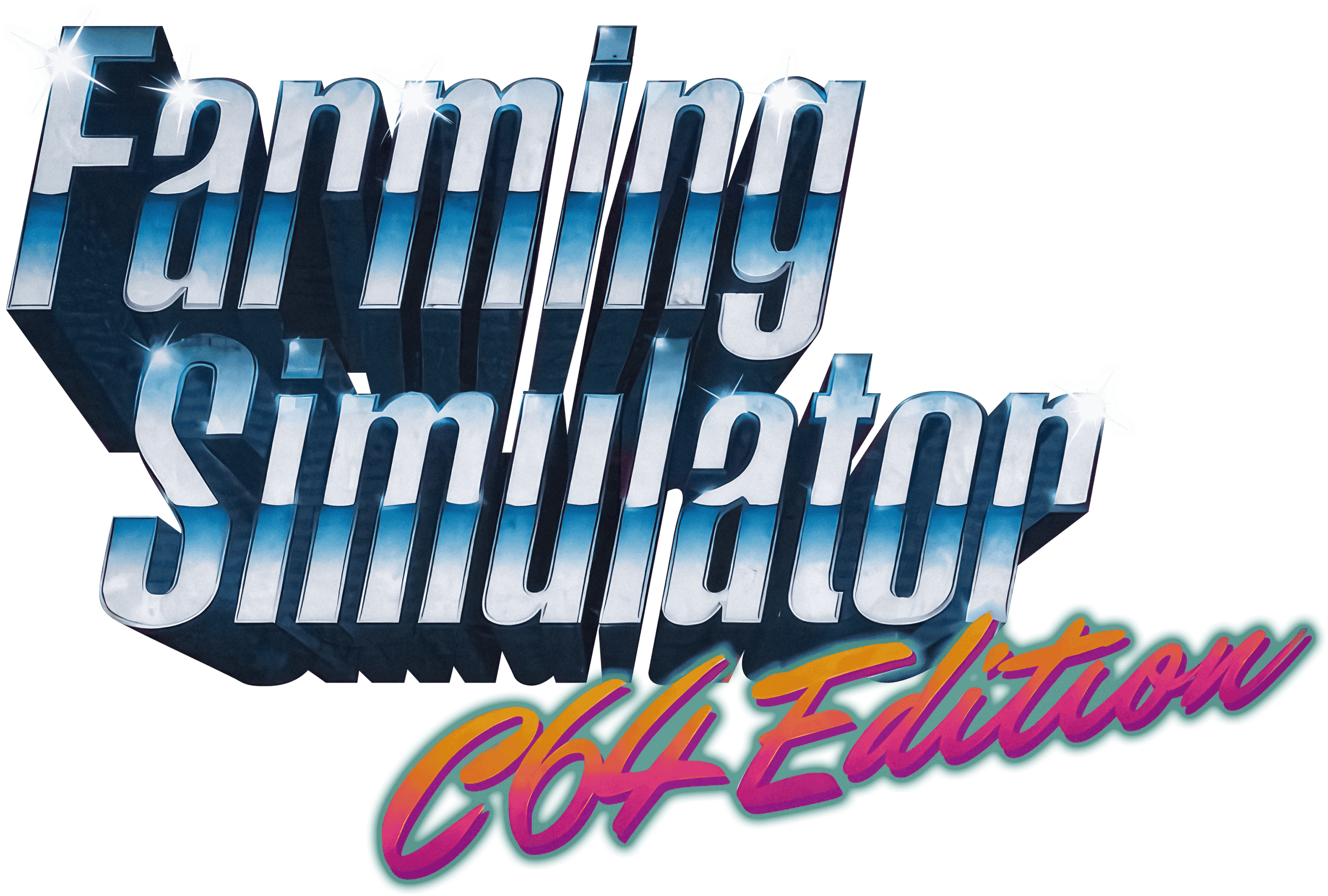 Farming Simulator: C64 Edition logo for Commodore 64