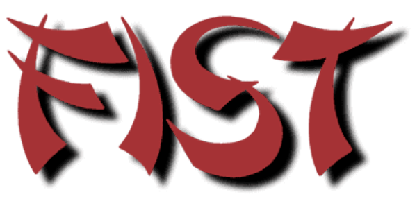 Fist II: The Legend Continues logo for Commodore 64