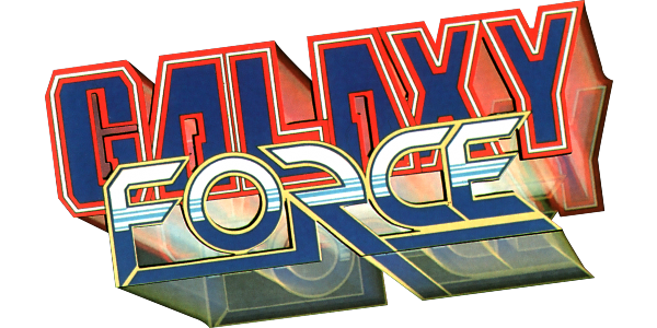 Galaxy Force II logo for Commodore 64