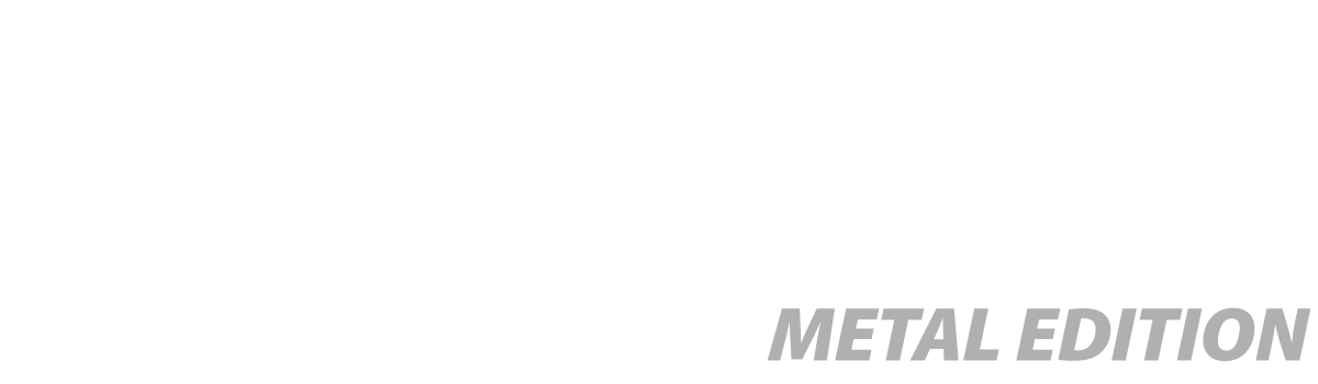 Heavy Metal Paradroid logo for Commodore 64