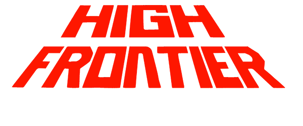 High Frontier logo for Commodore 64