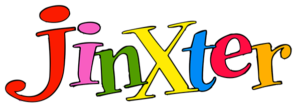 Jinxter logo for Commodore 64