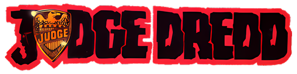 Judge Dredd logo for Commodore 64
