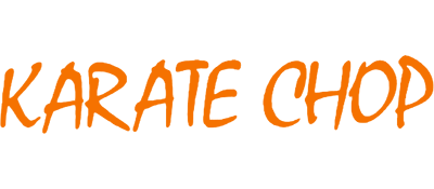 Karate Chop logo for Commodore 64