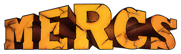 MERCS logo for Commodore 64