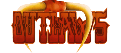 Outlaws logo for Commodore 64