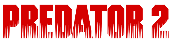 Predator 2 logo for Commodore 64