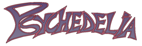 Psychedelia logo for Commodore 64