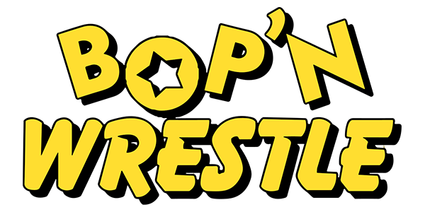 Rock'N Wrestle logo for Commodore 64