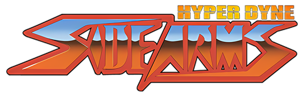 Side Arms Hyper Dyne logo for Commodore 64