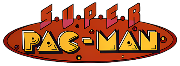 Super Pac-Man logo for Commodore 64