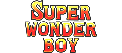 Super Wonder Boy logo for Commodore 64