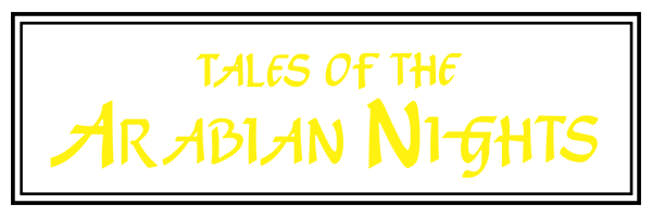 Tales of the Arabian Nights logo for Commodore 64