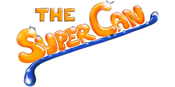 The SuperCan logo for Commodore 64