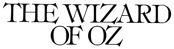 The Wizard Of Oz logo for Commodore 64