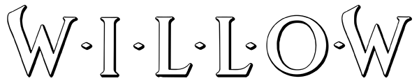 Willow logo for Commodore 64