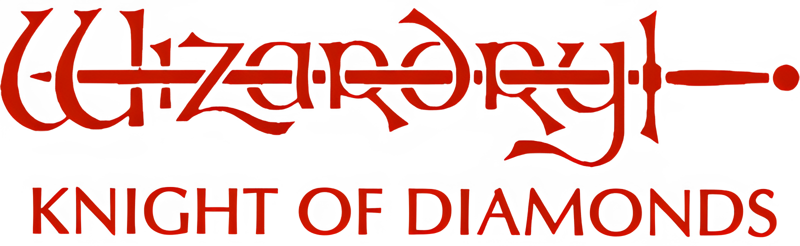 Wizardry Knight of Diamonds the Second Scenario logo for Commodore 64