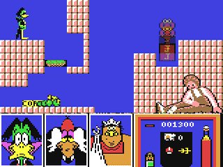 Count Duckula 2 Featuring Tremendous Terence screenshot 3 for Commodore 64