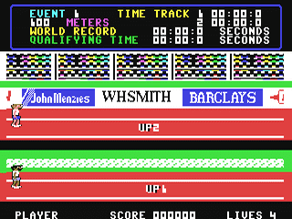 Daley Thompson's Decathlon screenshot 3 for Commodore 64