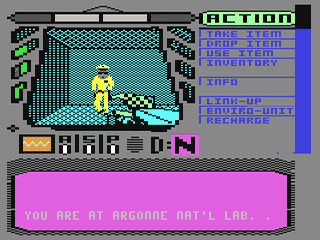 Delta Man screenshot 1 for Commodore 64