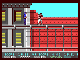 Dragon Ninja screenshot 3 for Commodore 64