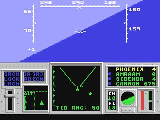 F-14 Tomcat screenshot 3 for Commodore 64