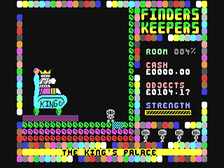 Finders Keepers screenshot 3 for Commodore 64