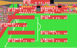 Football Manager 2 screenshot 3 for Commodore 64