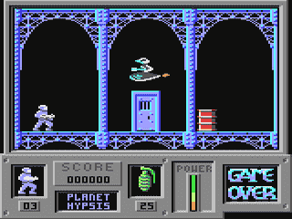 Game Over screenshot 3 for Commodore 64
