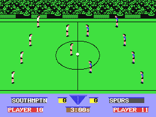 Gazza's Super Soccer screenshot 3 for Commodore 64