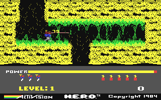HERO screenshot 2 for Commodore 64