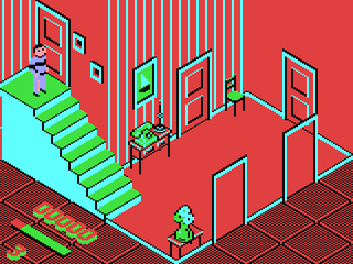 Inside Outing screenshot 3 for Commodore 64