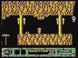 Jack The Nipper II - In Coconut Capers screenshot 3 for Commodore 64